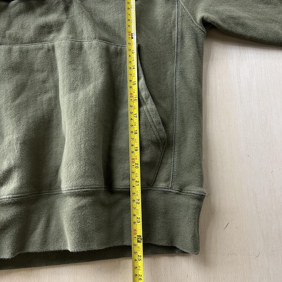 Champion Hoodie Mens Small Green Reverse Weave Embroidered Logo Pullover - Picture 3 of 8